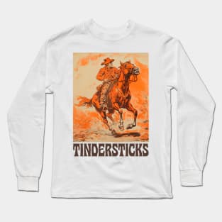 Tindersticks • Original Retro Design Long Sleeve T-Shirt